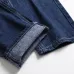 2021 new men's jeans blue stretch European and American personality zipper decoration jeans trendy men #99905875