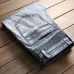 European and American jeans men's street fashion brand motorcycle men's personality wrinkled slim stretch tide jeans #99905862
