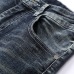Nostalgic ripped appliqué locomotive men's jeans #99905865
