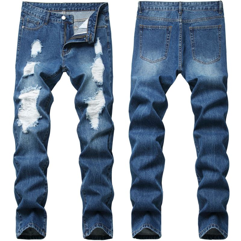inexpensive ripped jeans