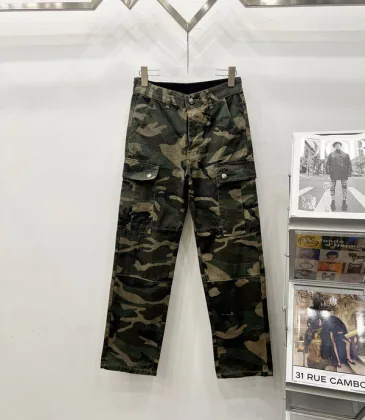 Chrome Hearts Cross Men's Camouflage Overalls Rock Straight Hip-Hop Casual Pants #A53827