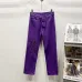 Chrome Hearts Jeans for Men Purple Combo Embroidered #A53891