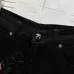 Chrome Hearts Red, White, Black, &amp; Leopard Cross Patch Carpenter Pants #A53418