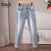 D&amp;G Distressed Light Denim with Detailed Back Pocket #A45789