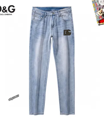 D&amp;G  Light Denim with Logo Detail #A45787