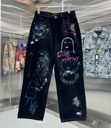 Louis Vuitton Jeans for Louis Vuitton short Jeans for men #A50308