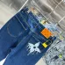 Louis Vuitton Jeans for MEN Blue/Black #A49319