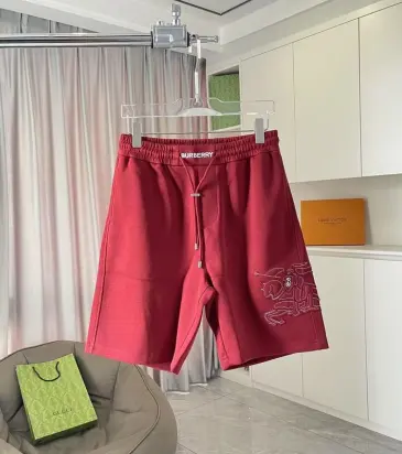 Burberry Pants for Burberry Short Pants for men Black/Red/Blue #A53835