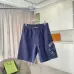 Chrome Hearts Pants for Chrome Hearts Short pants for men Black/Red/Blue #A53834