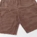 Hellstar Brown Camo Denim Shorts Rugged Utility Meets Street Edge #A54221
