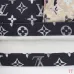 Louis Vuitton Bleach Effect Monogram Denim Pants #A52980