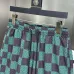 Louis Vuitton Pants for Louis Vuitton Short Pants for men Beach shorts Plaid shorts #A53054