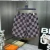 Louis Vuitton Pants for Louis Vuitton Short Pants for men Beach shorts Plaid shorts #A53054