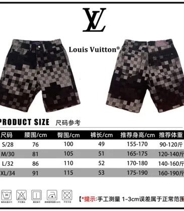  Pants for  Short Pants for men Black plaid jeans short #A52978