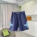 Louis Vuitton Pants for Louis Vuitton Short Pants for men Black/White/Blue #A53833