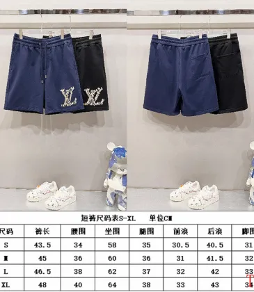  Short Pants for men Pure Cotton Black/Blue #A52979