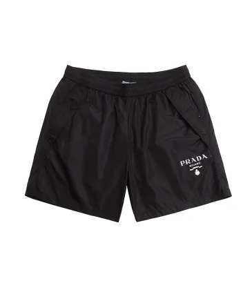 Prada Pants for Men Black Light Re-nylon Shorts #A53892