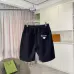 Prada Shorts Pants for Men Black/White/Blue #A53728