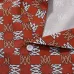 Amiri Red Patterned Cuban Collar Short Sleeve Shirt For Fashion - Forward Looks #A54241