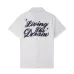 Amiri Shirts LIVING THE DREAM SHORT  Black/White #A53888