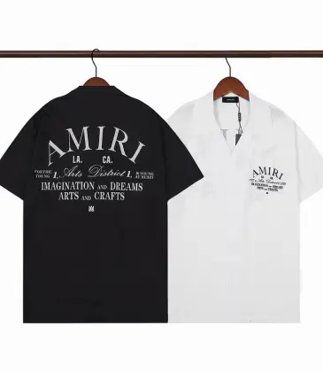 Amiri Shirts black/White #A40855