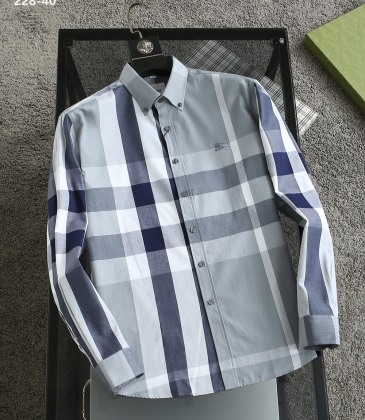 Burberry Shirts for Men's Burberry Long-Sleeved Shirts #A29109