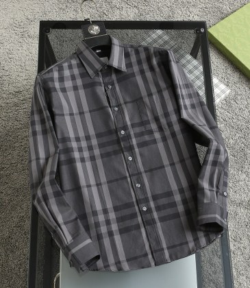 Burberry Shirts for Men's Burberry Long-Sleeved Shirts #A29137