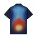 Casablanca Shirts Gradient Silk Short Sleeve Shirt #A53732