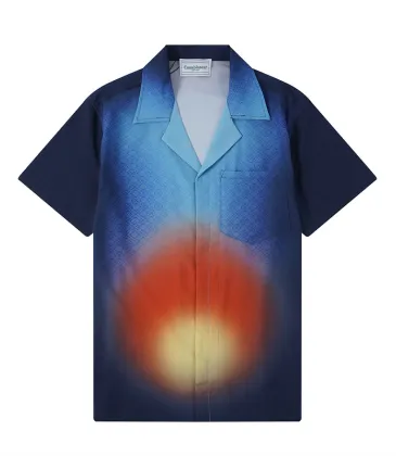 Casablanca Shirts Gradient Silk Short Sleeve Shirt #A53732