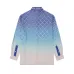 Casablanca Shirts Jacquard Gradient Long Sleeve Silk Shirt #A53731