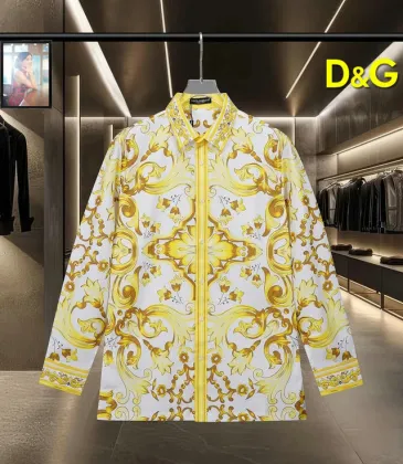 D&amp;G Shirts for D&amp;G Long-Sleeved Shirts For Men #A45730