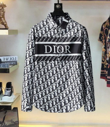 Dior shirts for Dior Long-Sleeved Shirts for men #A33962