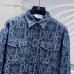 Dior shirts for Dior Long-Sleeved Shirts for men Black/Blue #A53761