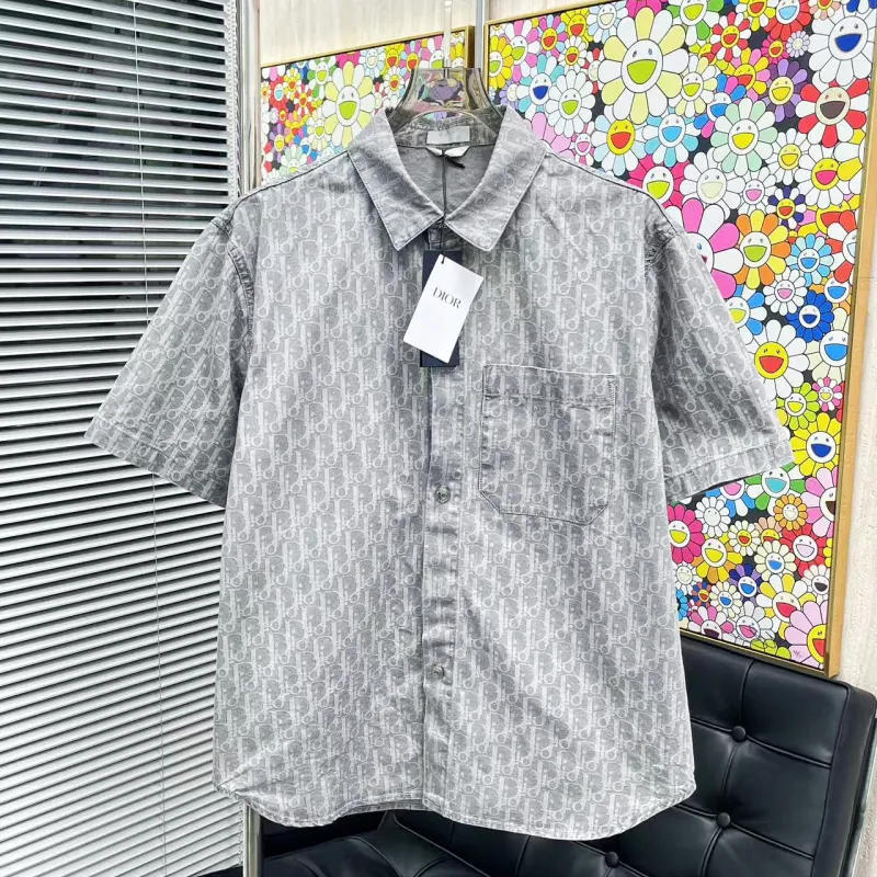 Dior shirts for Dior Short-sleeved shirts for men #A53176
