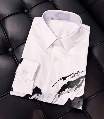 Alexander McQueen Shirts for Alexander McQueen Long-Sleeved Shirts for men #A40485