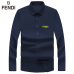 Fendi Shirts for Fendi Long-Sleeved Shirts for men #A26584