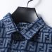 Fendi Shirts for Fendi Long-Sleeved Shirts for men #A30933