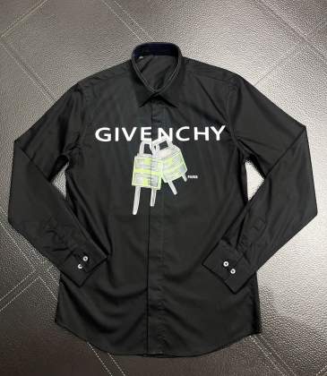 Givenchy Shirts for Givenchy Long-Sleeved Shirts for Men #A23447