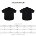 Louis Vuitton Black short sleeve shirt for men #A41974