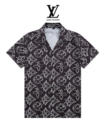 Louis Vuitton Shirts for Louis Vuitton Short sleeve shirts for men #999923288