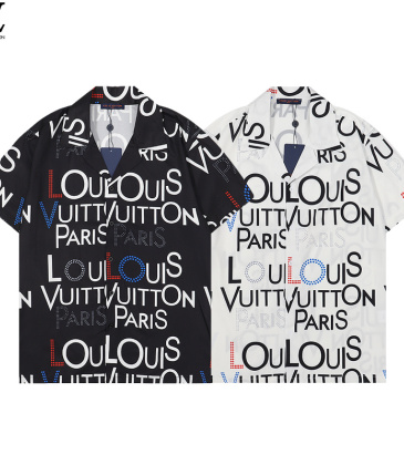 Louis Vuitton Shirts for Louis Vuitton Short sleeve shirts for men #999923373