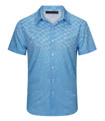 Louis Vuitton Shirts for Louis Vuitton Short sleeve shirts for men #999924537