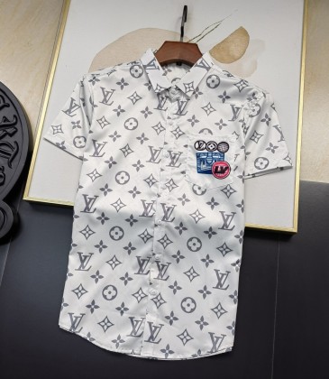 Louis Vuitton Shirts for Louis Vuitton Short sleeve shirts for men #999925199