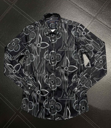 Louis Vuitton Shirts for Louis Vuitton long sleeved shirts for men #A23489