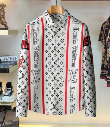 Louis Vuitton Shirts for Louis Vuitton long sleeved shirts for men #A33964