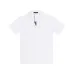 Louis Vuitton Short sleeve shirts for men Black/White #A50047