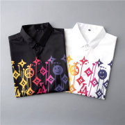 Louis Vuitton shirts for Louis Vuitton short-sleeved shirts for men #9874426