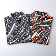 Louis Vuitton shirts for Louis Vuitton short-sleeved shirts for men #9874427