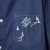 Louis Vuitton short sleeved shirts for men denim shirt #A52981