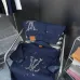 Louis Vuitton short sleeved shirts for men denim shirt #A52981